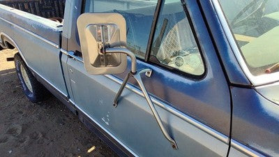 1980-1991 Ford F150 Passenger Right Side Mirror Door Mounted Oem E2tz17696a