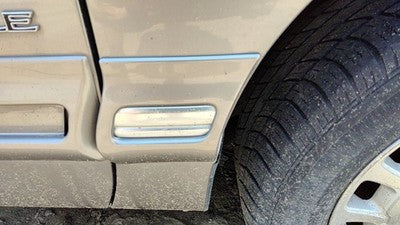 1999 Cadillac Deville Passenger Right Moulding From Fender Trim Strip 46A Beige