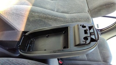 00-02 Oldsmobile Intrigue Center Console Lid Only Arm Rest Fold Down Gray 14B