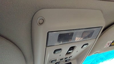 2003 Lincoln Town Car Center Overhead Console Oem Dome Light Sun Roof Gray