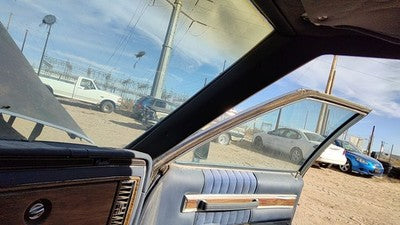 1984 Deville Sedan Passenger Right A Pillar Trim Windshield Post Panel Oem Blue