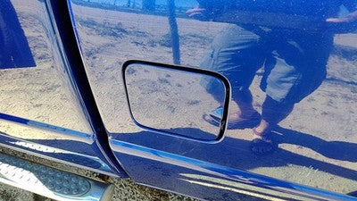 1998-2011 Ford Ranger Fuel Tank Door With Hinge Gas Lid Oem Filler Blue Sn