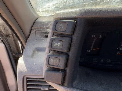 1991-1995 Isuzu Pup Headlight Switch Buttons From Dash Oem Gray 8943837640