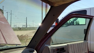 1993 S10 Blazer Passenger Right A Pillar Trim Windshield Post Panel Oem Gray