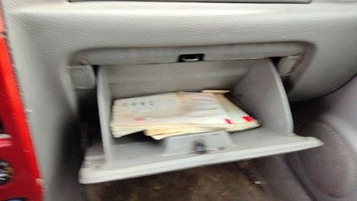 2001-2002 Kia Rio Glove Box Assembly Complete Door With Latch Oem Gray