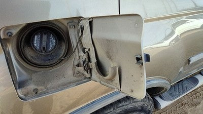 2000-2004 Nissan Xterra Fuel Tank Door With Hinge Gas Lid Oem Filler Granite Ky2