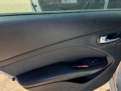 2013 Dodge Dart Driver Left Rear Door Trim Panel With Switches Back Black B7X9