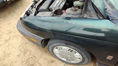 1996-1998 Saturn Sl1 Driver Left Front Fender Oem Green 21111175