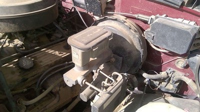 88-93 Gmc Sierra 2500 Power Brake Booster Master Cylinder Rear Wheel Abs Unit