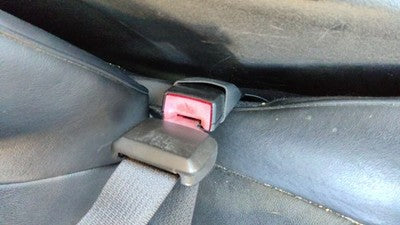 10-12 Chevy Malibu Passenger Right Front Seat Belt Buckle Receiver Oem 192 Ebony