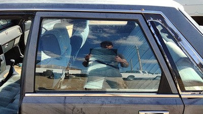 1983-86 Toyota Camry Driver Left Rear Side Window Door Glass Oem Back 6811432010