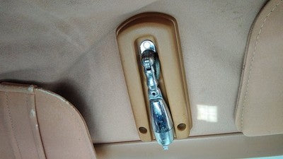 1984 Ford Tempo Center Overhead Console Oem Dome Light Map Lamp Tan