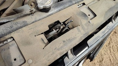 1993-1995 Nissan Pathfinder Hood Latch Assembly With Bracket Oem 6250055G00