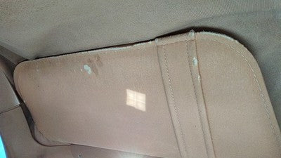 1984 Ford Tempo Driver Left Sun Visor Oem Tan