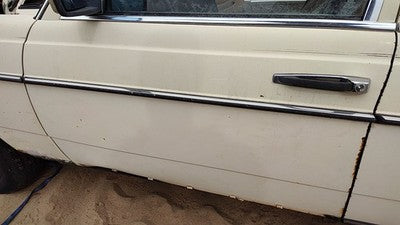 1980 Mercedes 300Td Driver Left Front Moulding From Door Oem Trim Strip