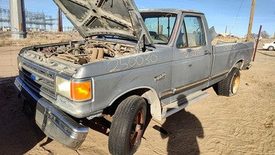 1989 F250 Pickup Driver Left Rear Brake Backing Plate Assembly Oem