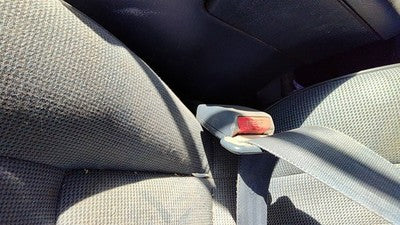 1995 Nissan Pathfinder Driver Left Front Seat Belt Buckle Receiver Oem Blue