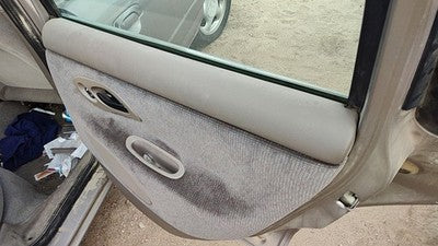 95-97 Contour Passenger Right Rear Door Trim Panel With Switches Back Ul Tan
