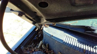 1999-2002 Infiniti G20 Left And Right Hood Hinge Pair Set Oem Kh3 Black