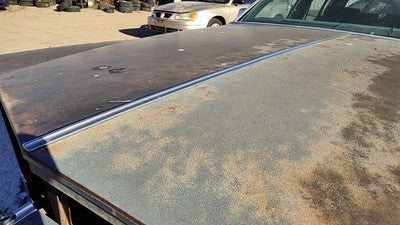 1984 Deville Sedan Center Chrome Trim Strip From Hood Oem