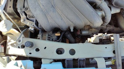 2014-2019 Nissan Versa Note Upper Radiator Support Tie Bar With Hood Latch Oem