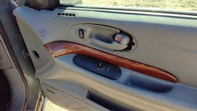 00-01 Lesabre Buick Passenger Right Front Door Trim Panel With Switches Gray 17B