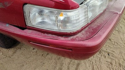 01 Cadillac Eldorado Passenger Right Trim Strip Below Headlight Crimson Red 86U