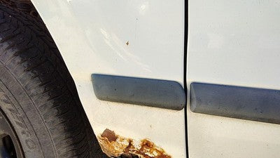 2005 Ford Explorer Driver Left Moulding From Fender Trim Strip Yz Oxford White