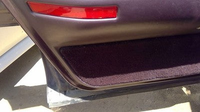 1993 Cadillac Fleetwood Driver Left Rear Inside Door Trim Panel Only Back Maroon