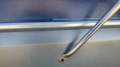 1982 Ford F150 Passenger Right Front Upper Moulding From Door Oem Trim Strip