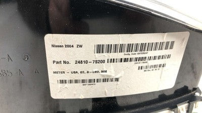 2004 Nissan Titan Speedometer Cluster Instrument Gauges Panel Oem Dash 248107