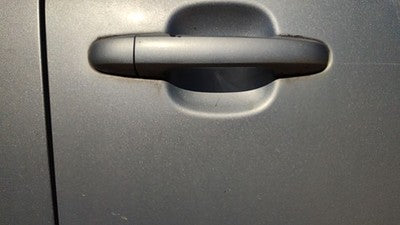 06-10 Hyundai Sonata Passenger Right Front Outside Door Handle H1 Silver Blue