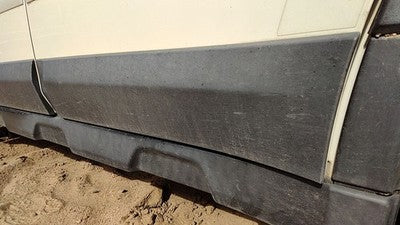 10-13 Legacy Outback Driver Left Rear Lower Moulding From Door Back Trim Strip
