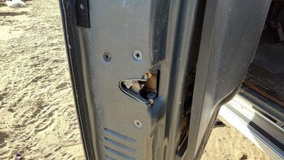 1989 F250 Pickup Driver Left Front Door Latch With Rods/Cables Oem