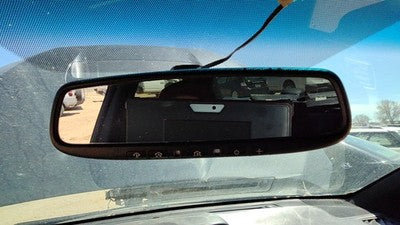 2015-2016 Subaru Wrx Inside Rear View Mirror Oem Windshield Mounted 92021Aj12a