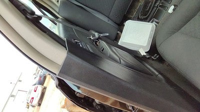 11-12 Ford Fusion Passenger Right Front Seat Belt Retractor Shoulder Charcoal Dw