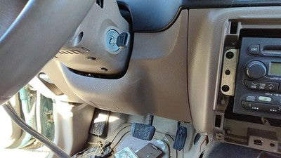1998-02 Honda Passport Lower Dash Under Column Knee Bolster Trim Panel Bge Beige