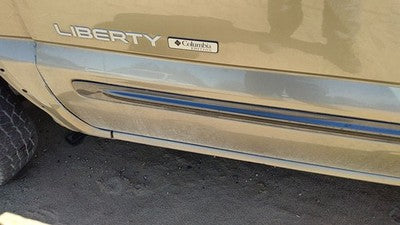 2004 Jeep Liberty Driver Left Front Moulding From Door Oem Trim Strip Khaki Pjc