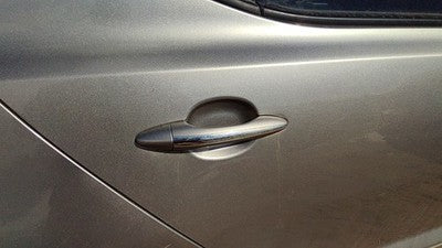 11-15 Optima Sx Passenger Right Rear Outside Door Handle Back Satin Metal Stm