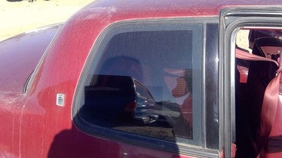87-89 Olds Toronado Trofeo Passenger Right Rear Quarter Glass Back Side Window