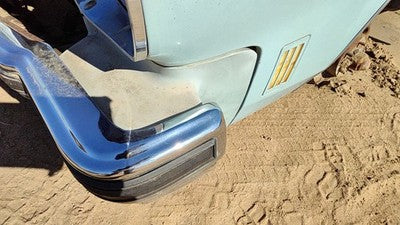 74-75 Cutlass Supreme Driver Left Front Fender Filler Moulding Trim Strip Blue