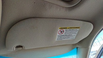 2001-2005 Ford Explorer Passenger Right Sun Visor Oem Tan Gp 1L2z7804104haa