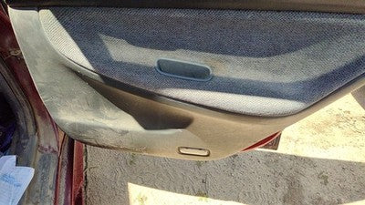 94 95 Honda Accord Passenger Right Rear Door Trim Panel With Switches Back Gray