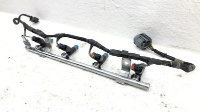 08-10 Pt Cruiser Complete Fuel Rail With Injectors Set Loaded Oem 2.4L 4891573Ab