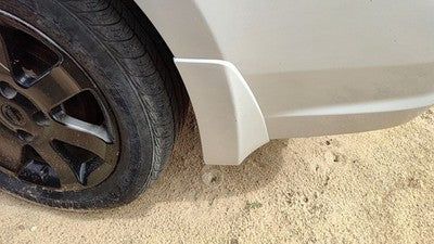 2010 Nissan Sentra Sr Driver Left Rear Moulding On Quarter Panel Oem Silver K23