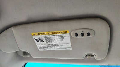 2007-2009 Lincoln Mkz Driver Left Sun Visor Oem 7H6z5404105ae
