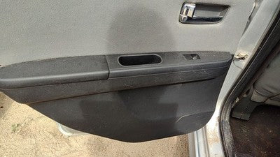 2010 Sentra Sr Driver Left Rear Inside Door Trim Panel With Switches Back Gray X