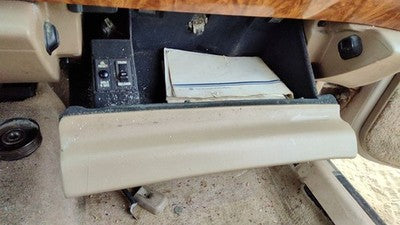 1994 Buick Park Ave Glove Box Assembly Complete Door With Latch Oem Tan