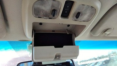 10-12 Ford Fusion Center Overhead Console Oem Dome Light Map Lamp Cubby Black Dw