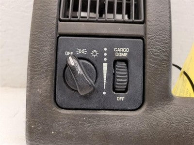 03 Dodge Ram 2500 Driver Left Dash Vent With Headlight Switch Heater Panel Trim